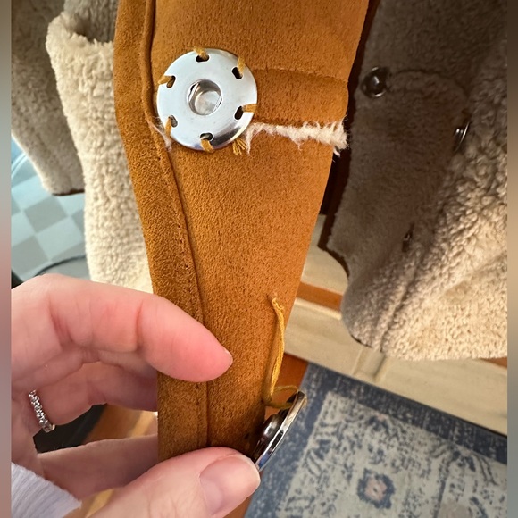 ASOS faux shearling coast size 6 - Picture 11 of 11
